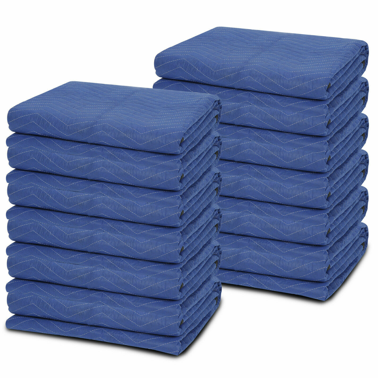 48 Pack Moving Blankets 80″ x 72″ (35 lb/dz) Quilted Shipping Furniture Pads