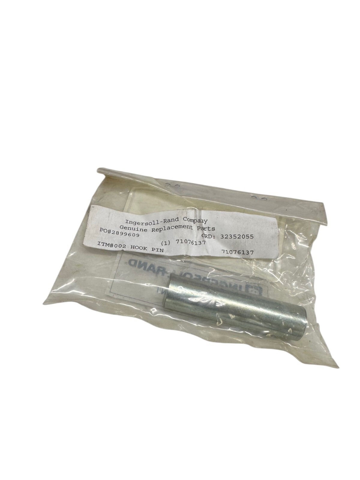 INGERSOLL RAND 71076137 Hook Pin 3.0 Ton 🔥 Fast Shipping 🔥