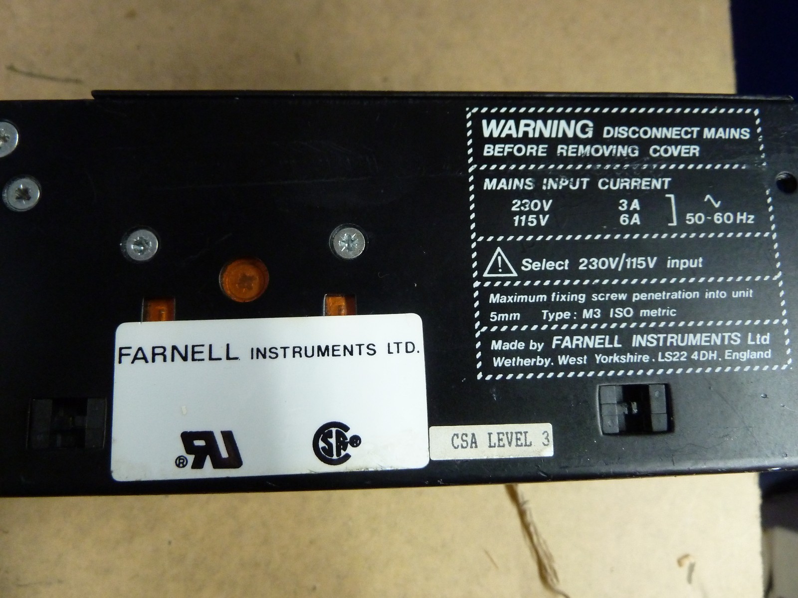 Farnell instruments power supply 8V 16V DC [T4]
