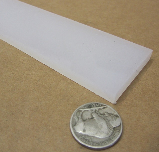Polypropylene Bar 1/4″ (.250″) Thick x 1.75″ Wide x 48″ Long, 8 pcs, 32 feet