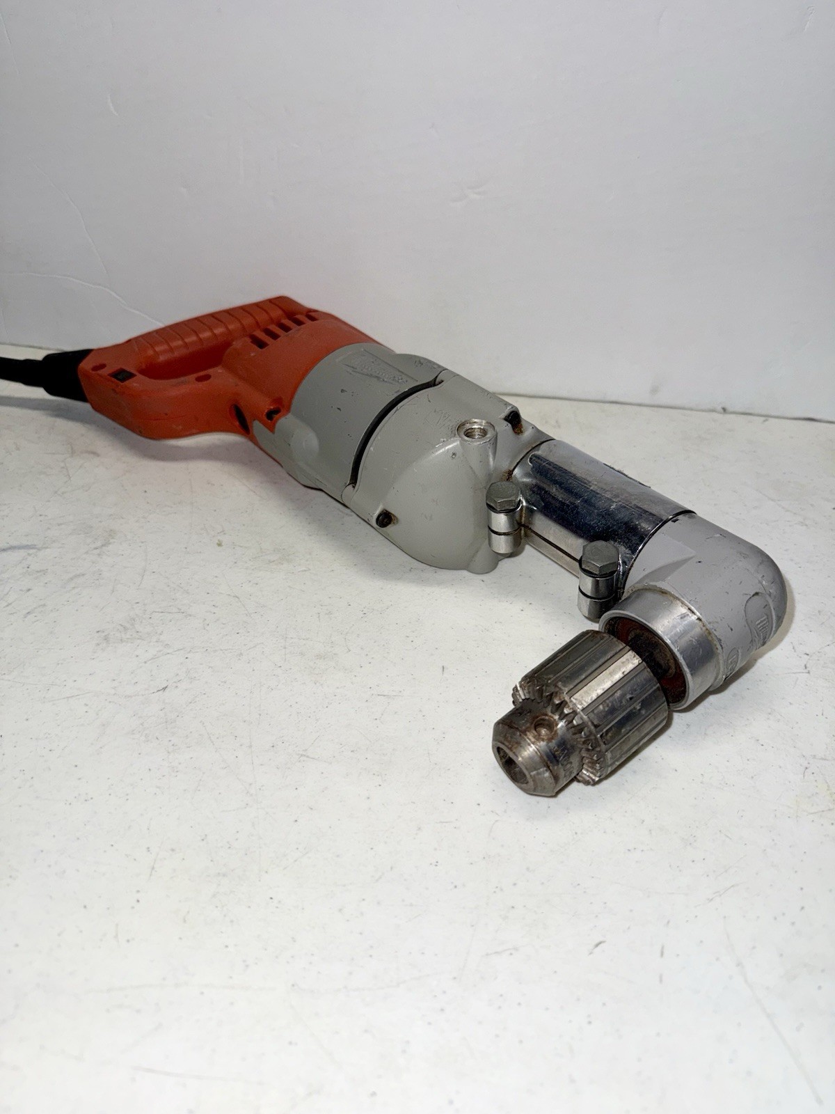 Milwaukee 1107-1 Corded 1/2 in. Right-Angle Drill, 7 Amp, 0-500 Rpm, 120V Tool