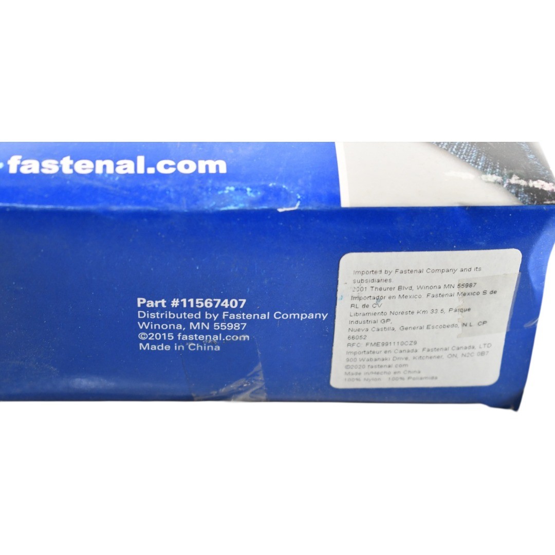 NEW Fastenal 11567407 Adhesive Back Hook Loop Fastener 1 Inch x 5 Yards Black