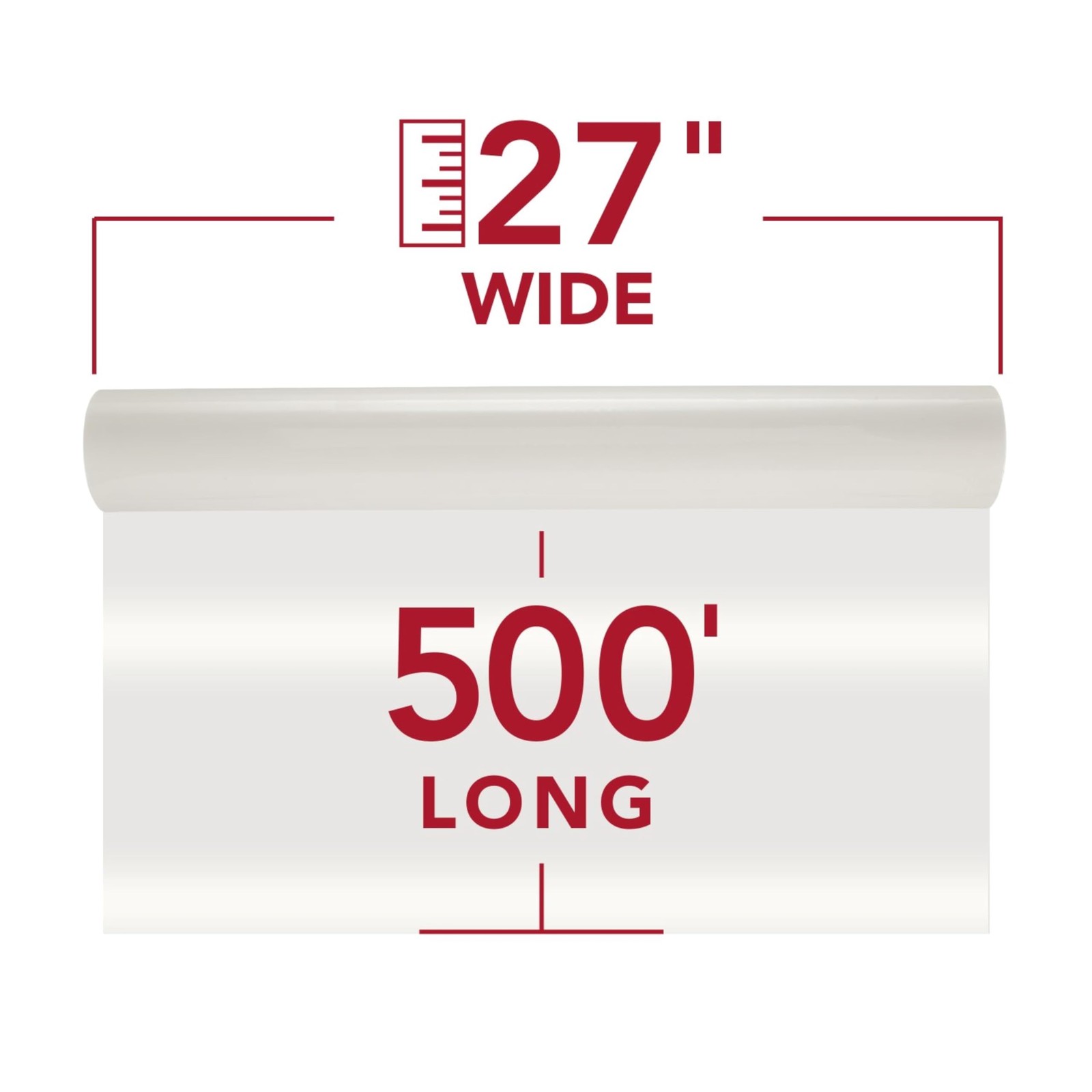 GBC Thermal Laminating Film Roll NAP I, 1″ Poly-In Core, 1.5 Mil Laminate Rolls