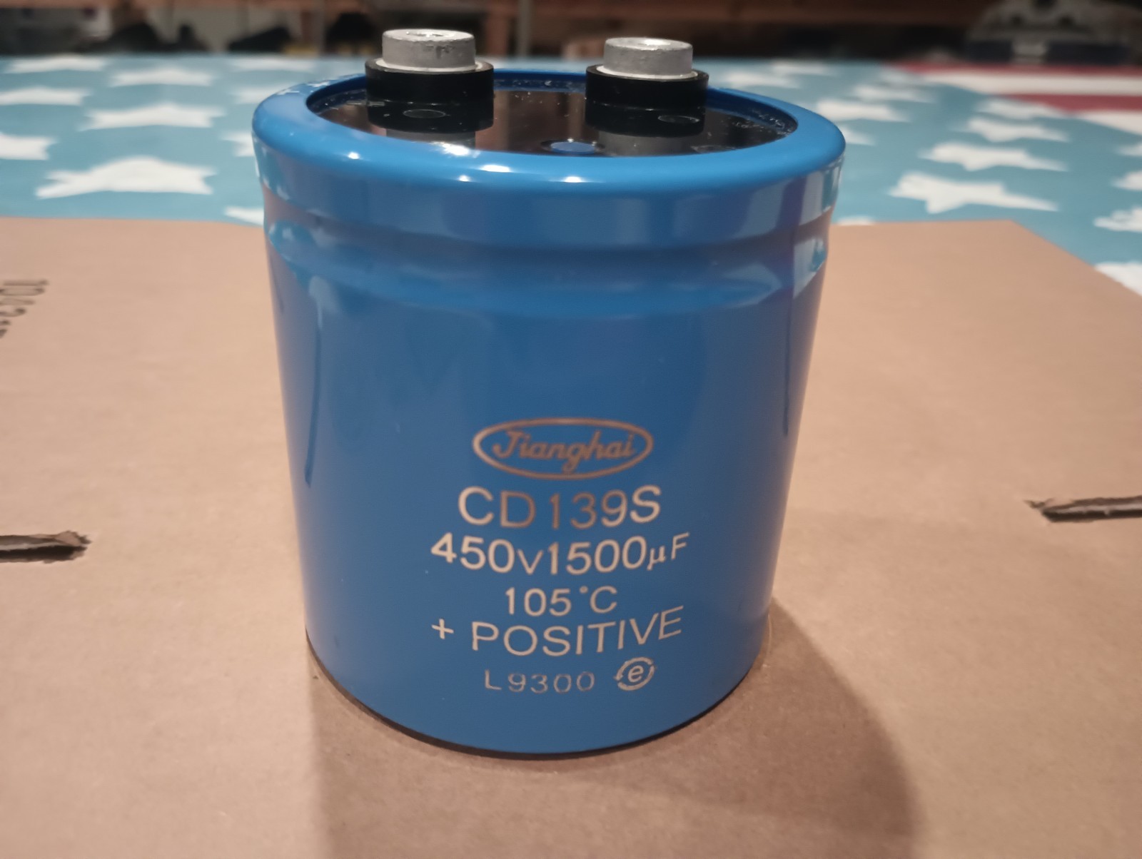 Jianghai CD 139S 450v1500uf 105°C + positive L9300 Capacitor Good Condition