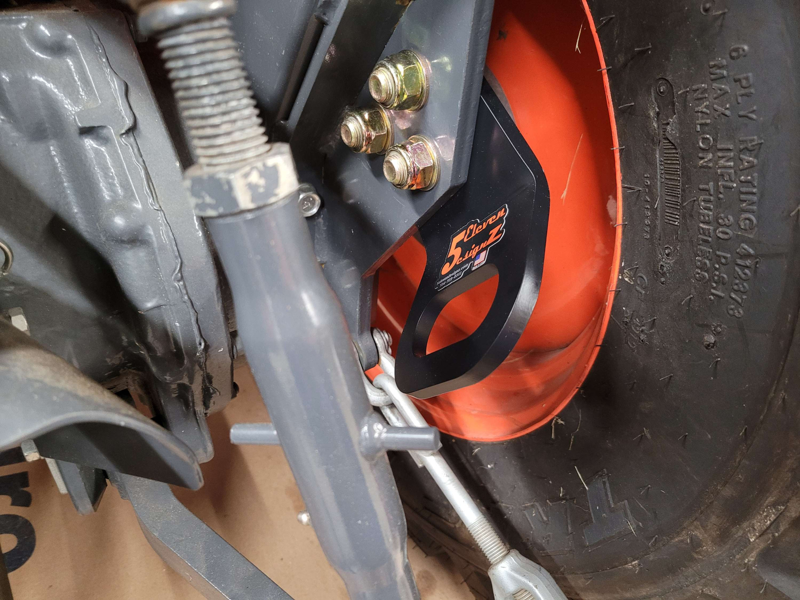 Kubota Rear Tie Down Loops TDKU002