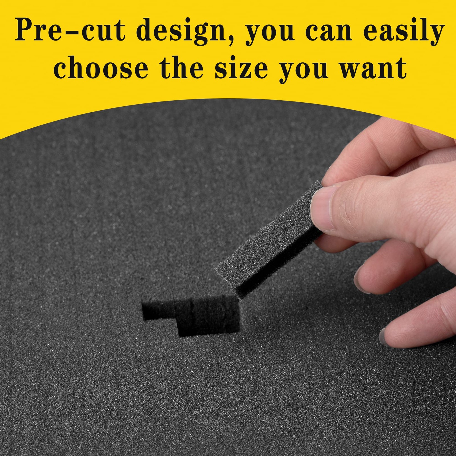 4 PCS Pick Apart Foam Insert 2 Size Pick and Pluck Foam Pluck Pre Cube Sheet …