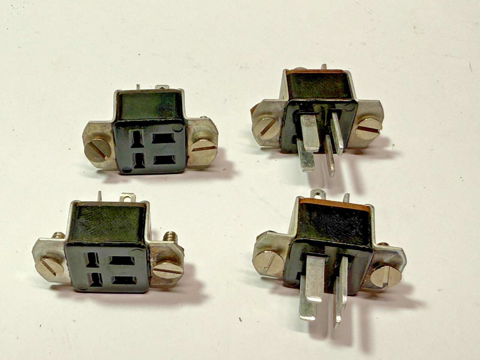 4pcs 4 Pin Socket Panel Mount Beau Cinch Jones Connector
