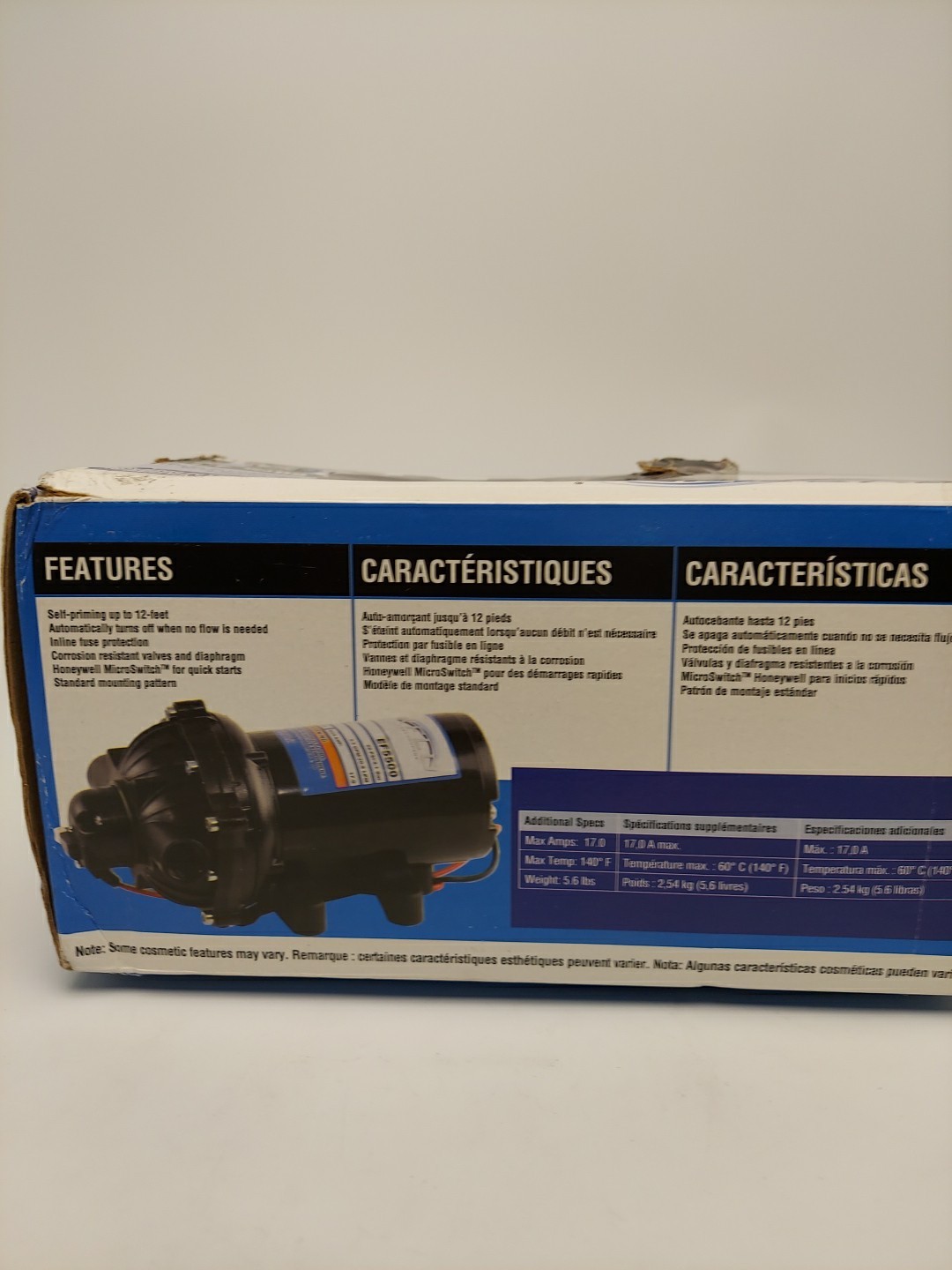 Corrosion-Resistant 12V Pump – 5.5 GPM for Agricultural Spraying Needs