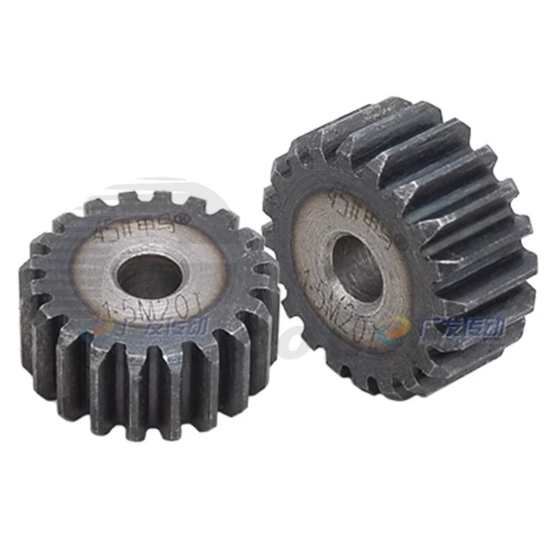 1/1.5/2/2.5/3/4/5 Mod 10-150T Spur Gear 45# Steel Pinion Gear Thickness 10-40mm