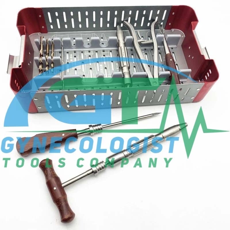 Screw Extractor Screw Broken Removal toolsset Orthopedics Surgical Instruments