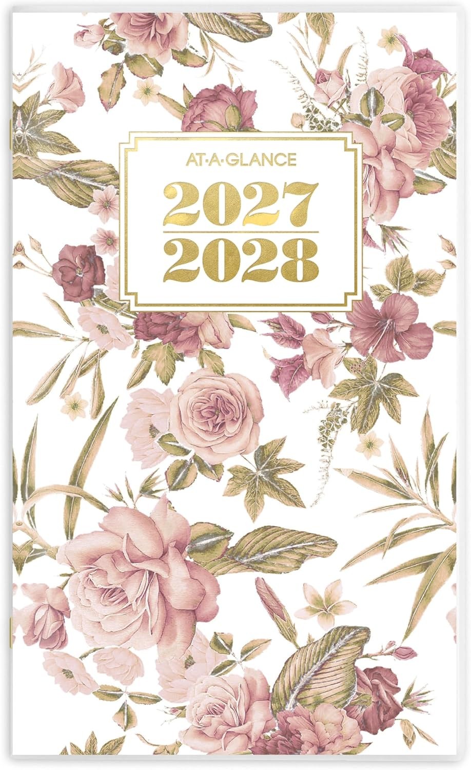 2027-2028 Planner, 2 Year Monthly Planner, 3.5″ x 6″, Pocket Size, Badge,