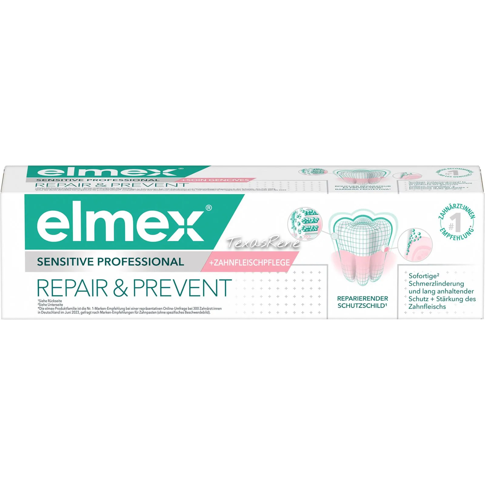 2x Elmex Sensitive Professional Repair & Prevent Pro-Argin Toothpaste 75ml
