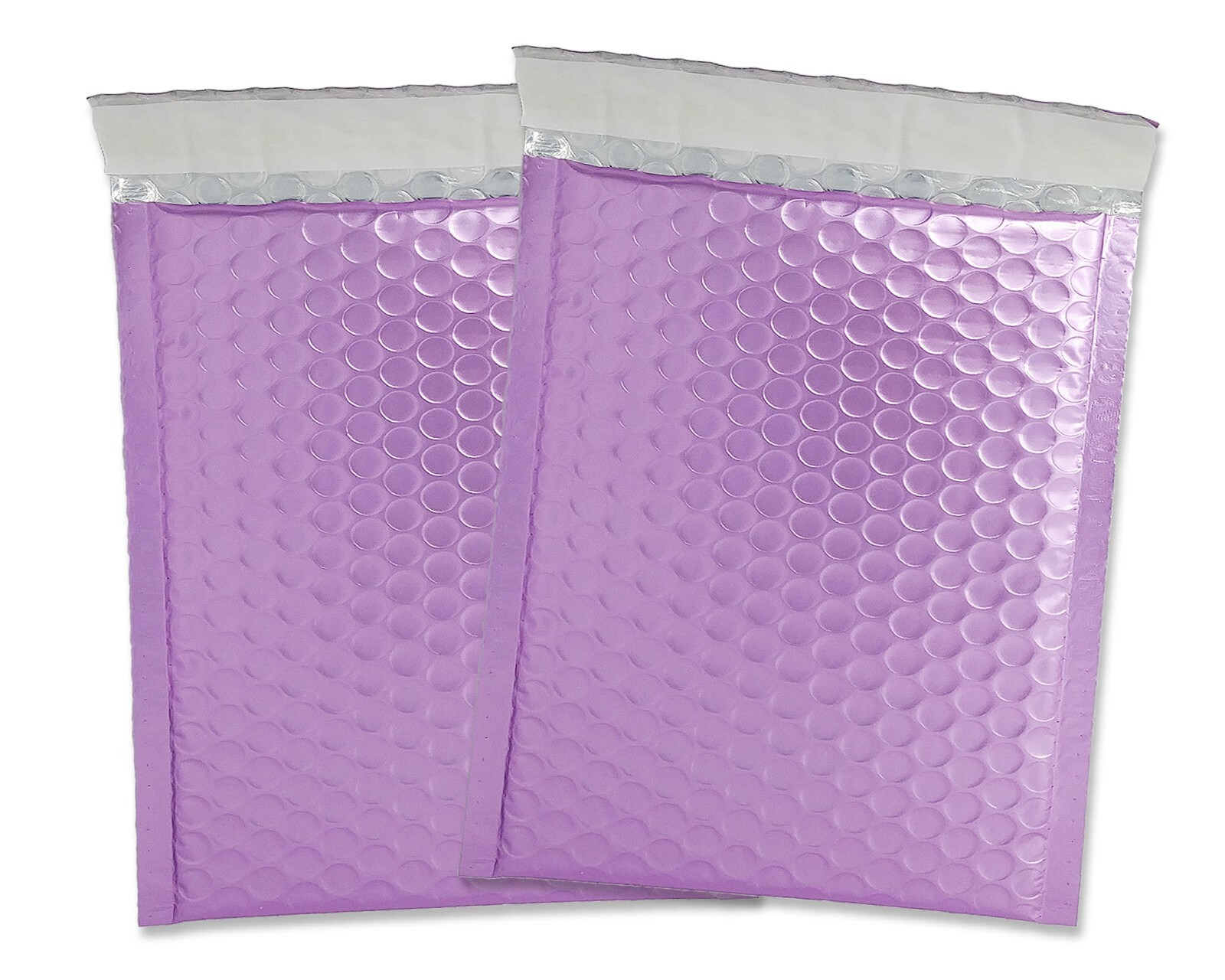 NEW Frosted Lilac Matte Metallic Bubble Mailers, Padded Shipping Envelopes Combo