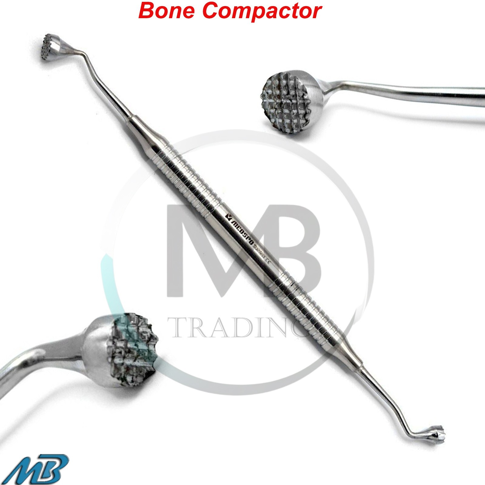 Dental Implant Bone Graft Instruments Bone Spoon Graft Packer Compactor Syringe