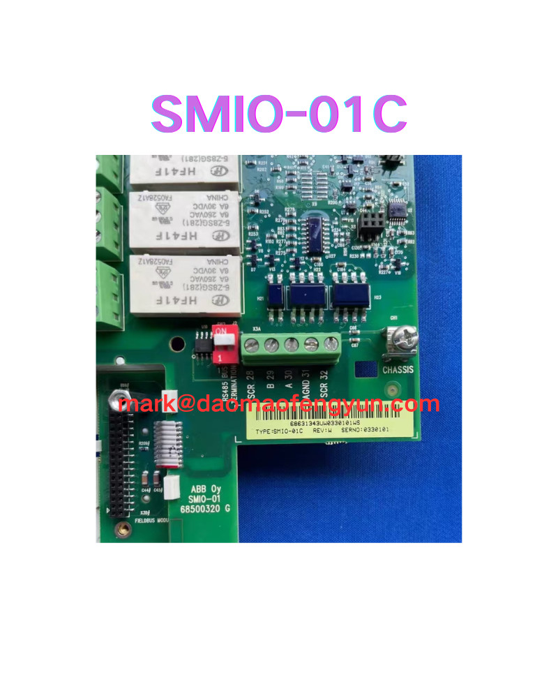 SMIO-01C Used motherboard IO control board test OK, fast shipping DHL/FedEx/UPS