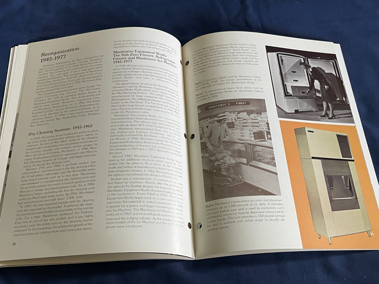 The Manitowoc Company 75 Years Booklet Brochure Dealer Sales Pamphlet