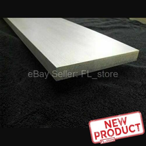 Aluminum Flat Stock 3/8″ x 2-1/2″ x 6 Feet Unpolished Finish Bar 72 in Long NEW