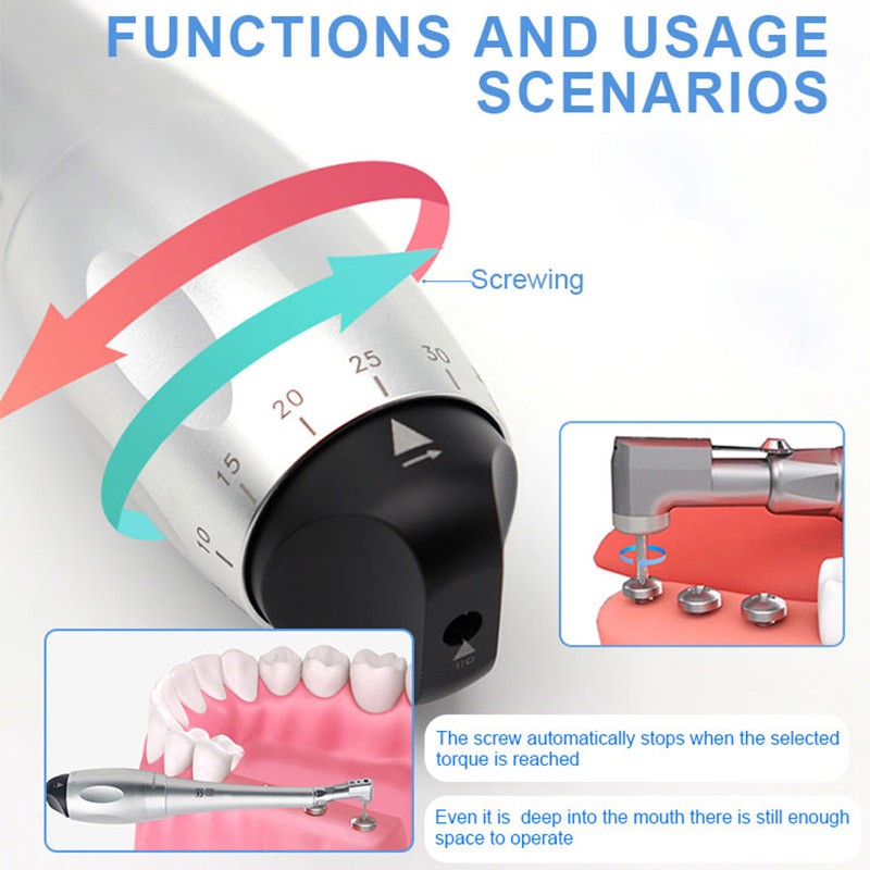 Dental Universal Implant Torque Wrench Drivers Implant Instrument 16pcs Drivers