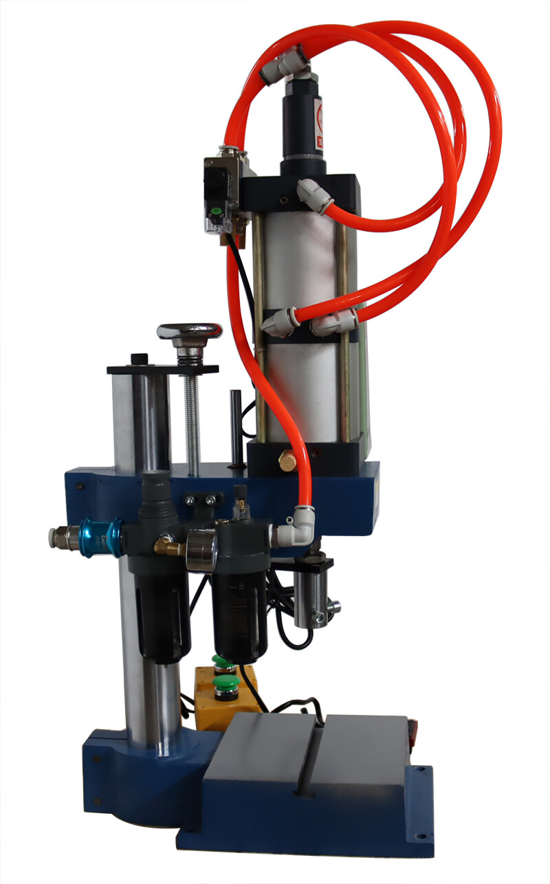 2205lbs/1000kg Pneumatic Punch Press Machine Adjustable Cylinder 110V Controller