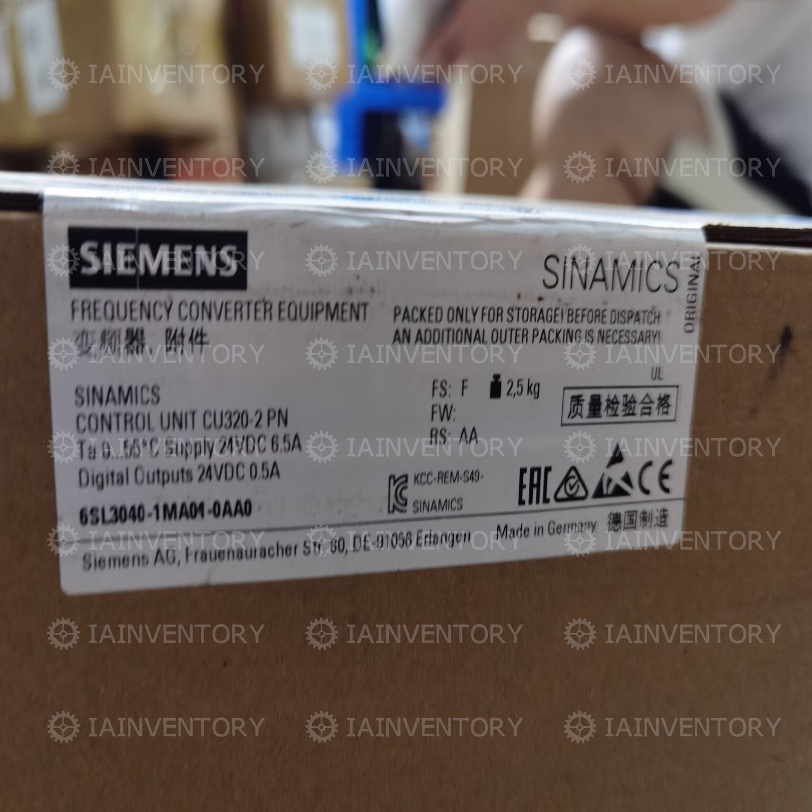 Real US Stock One New Siemens 6SL3040-1MA01-0AA0 6SL30401MA010AA0