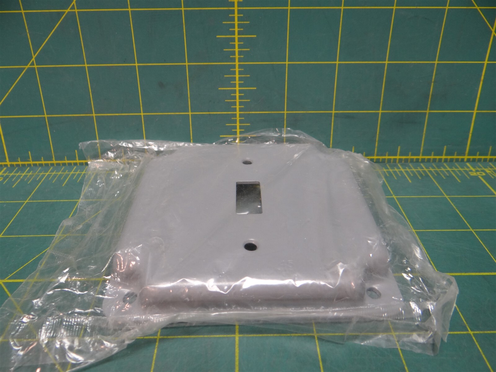 MULBERRY 11401 4″ Raised SWITCH COVER Steel Finish Powder Coated w/ Hardware