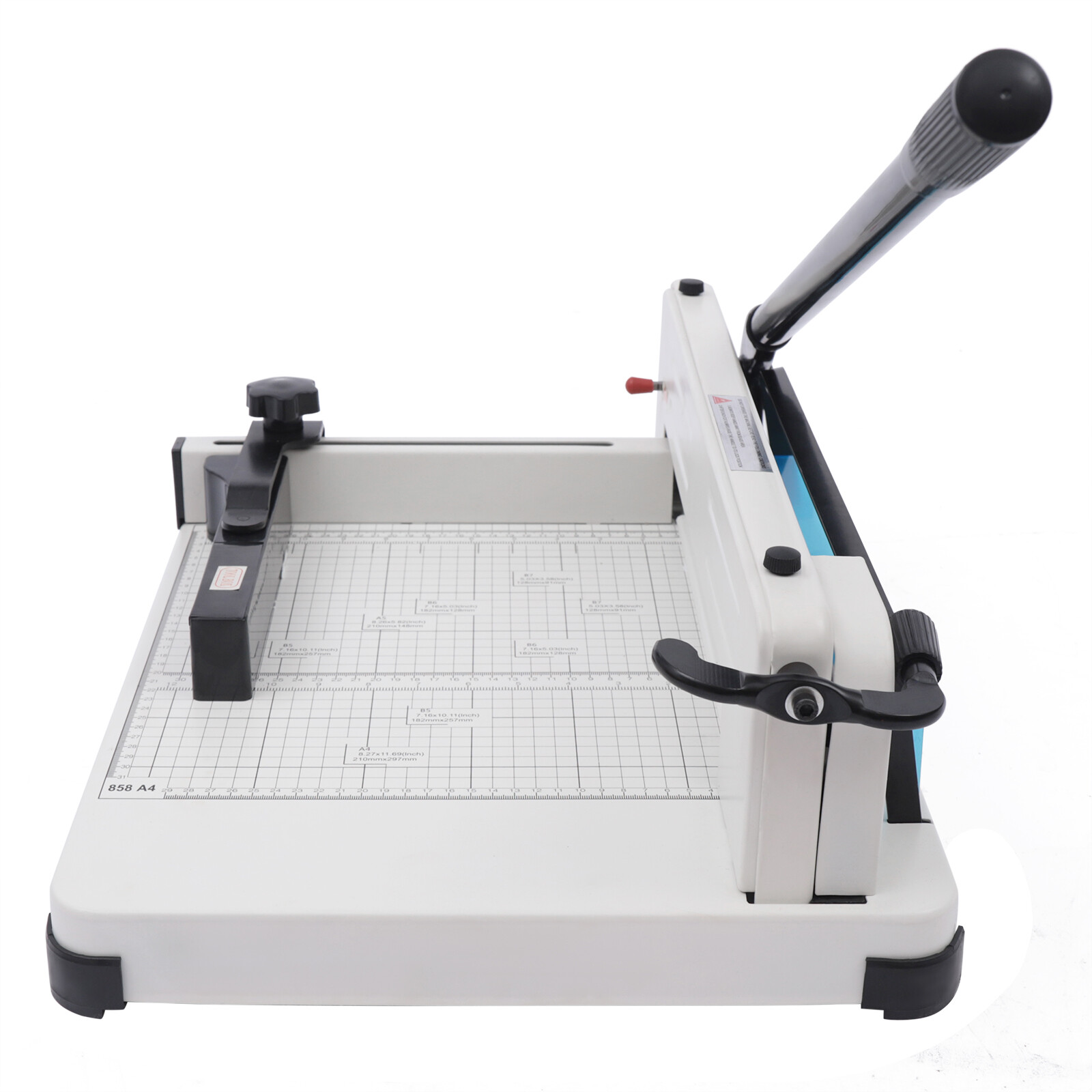 Professional Paper Trimmer Manual Guillotine Paper Cutter Heavy Duty Cut w/Ruler