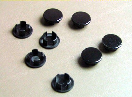 8 Pack NEW Genuine ProCraft Brand Black Plastic 9/16″ Locking Hole Plugs HPB-563
