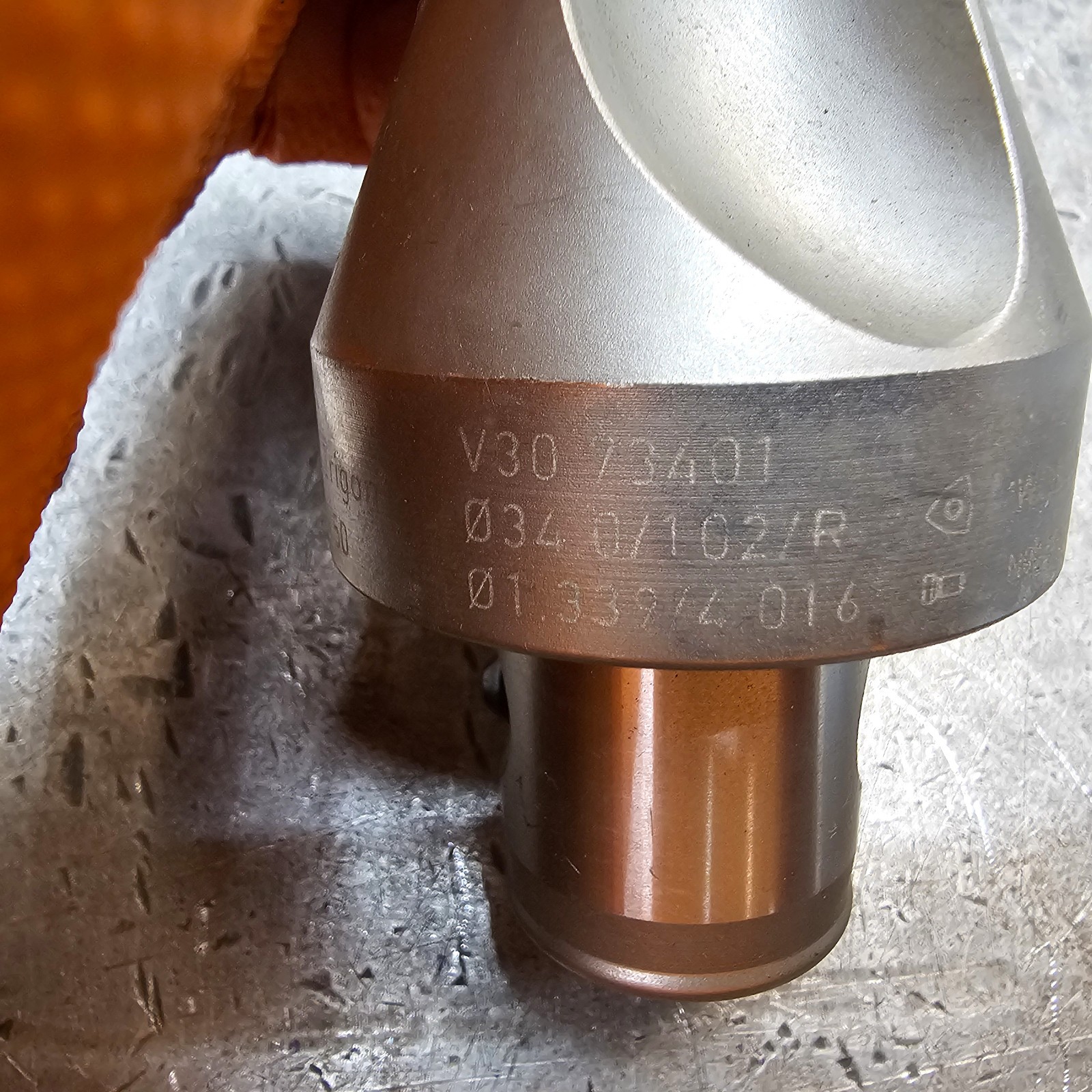Komet 1.339″ 34mm Ø Carbide Insert Drill ABS 50 Shank 4.016″ DOC V3073401