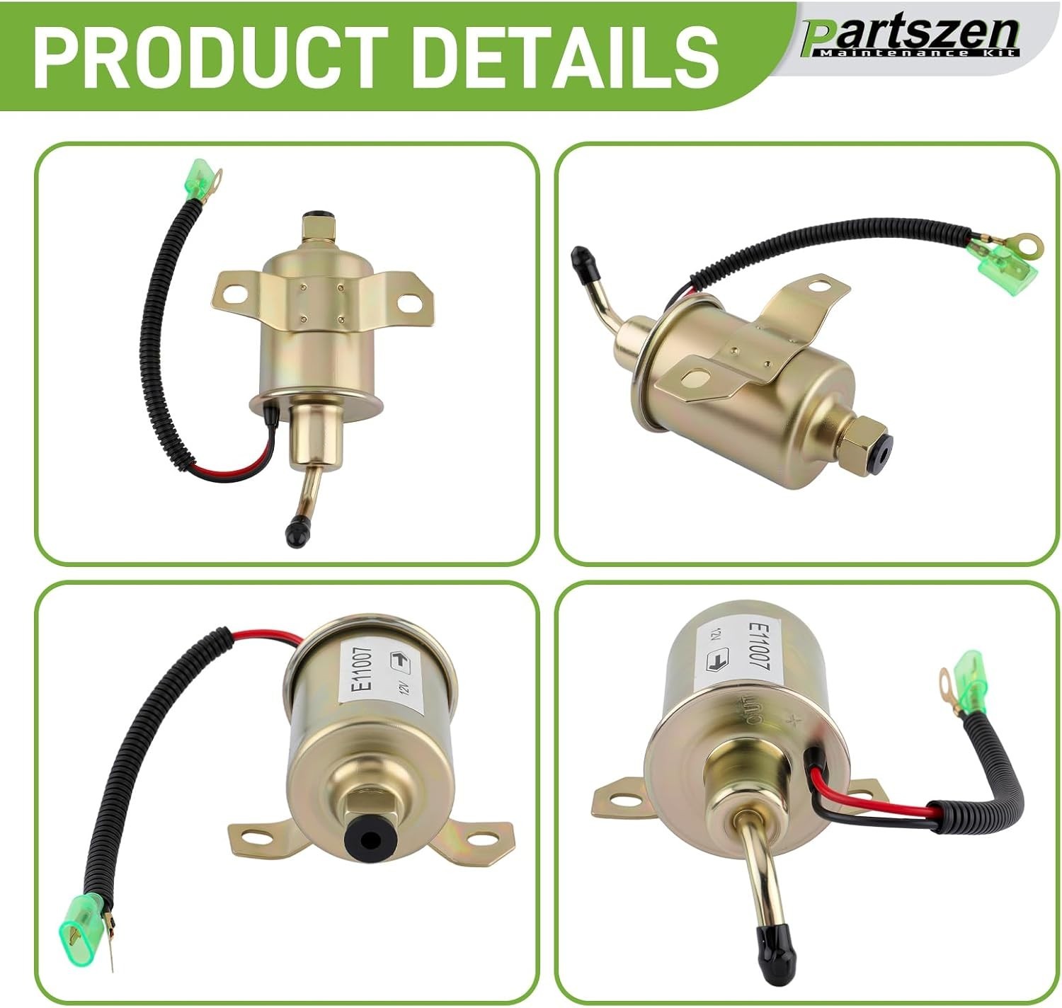 Onan Cummins 4000 4KW Generator Fuel Pump & Filter Tune-Up Kit