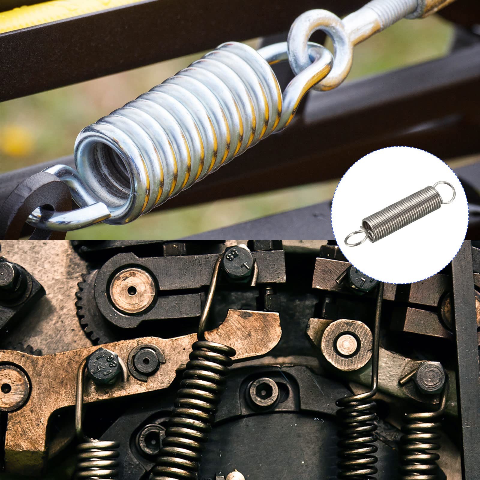 METALLIXITY Extension Spring 0.016″x0.16″x0.79″