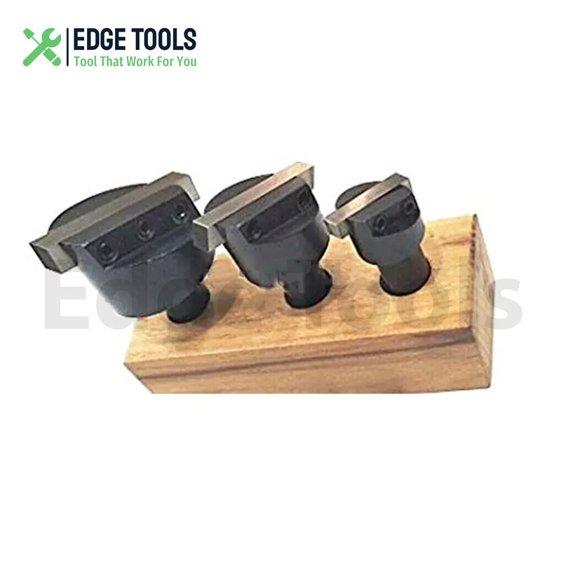 Fly Cutter Set 1/2″ Shank 3/4» To 1-1/2»Cutting Milling Hardened Tool Bit USA