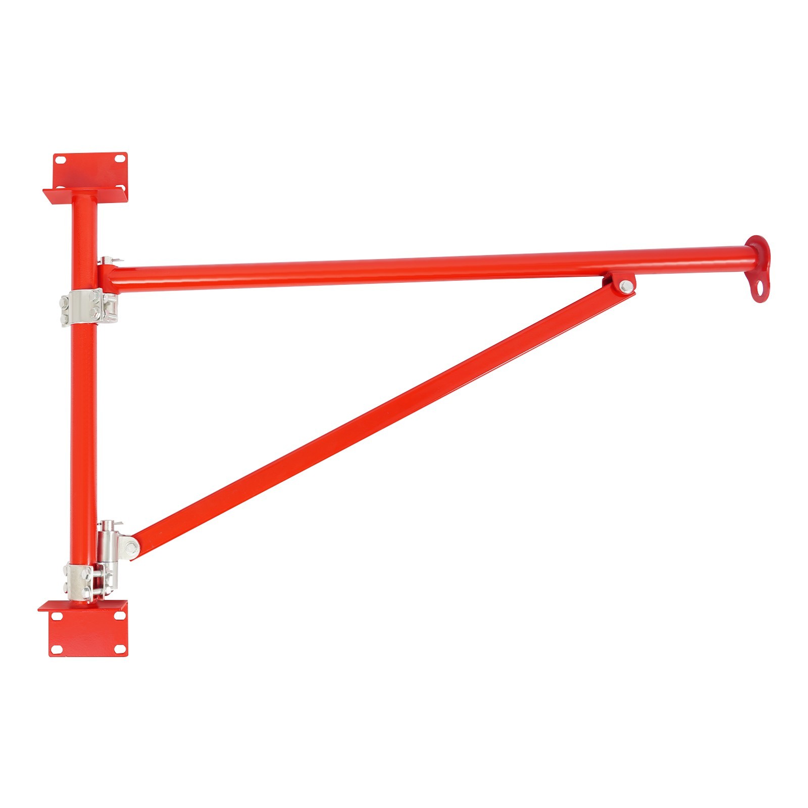 Wall Mount Crane Bracket, Alloy Steel Hoist Bracket, Crane Swing Arm with Pole
