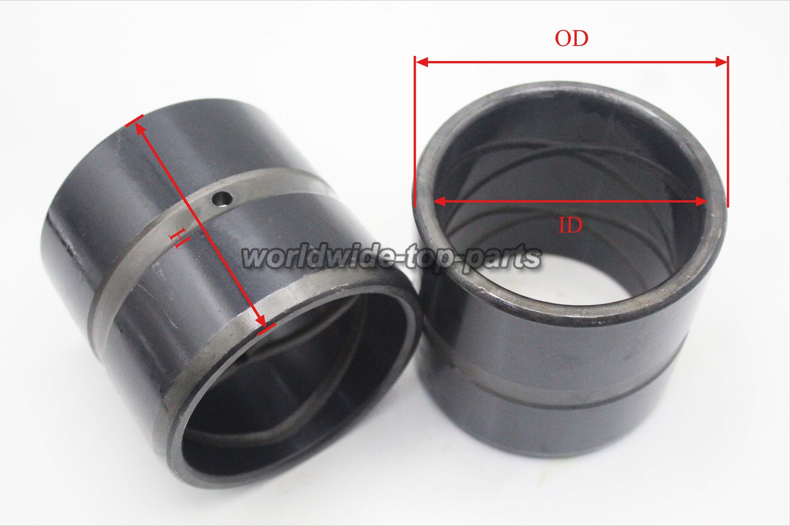 ID 80MM OD 96/100/105/110/115MM Excavator Bucket Bushing IDxODxH Bearing Sleeve