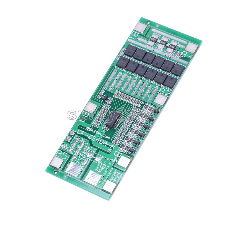 24V 6S 40A 18650 Li-Ion Lithium Battery Poretect Board Solar Light Bms Pcb