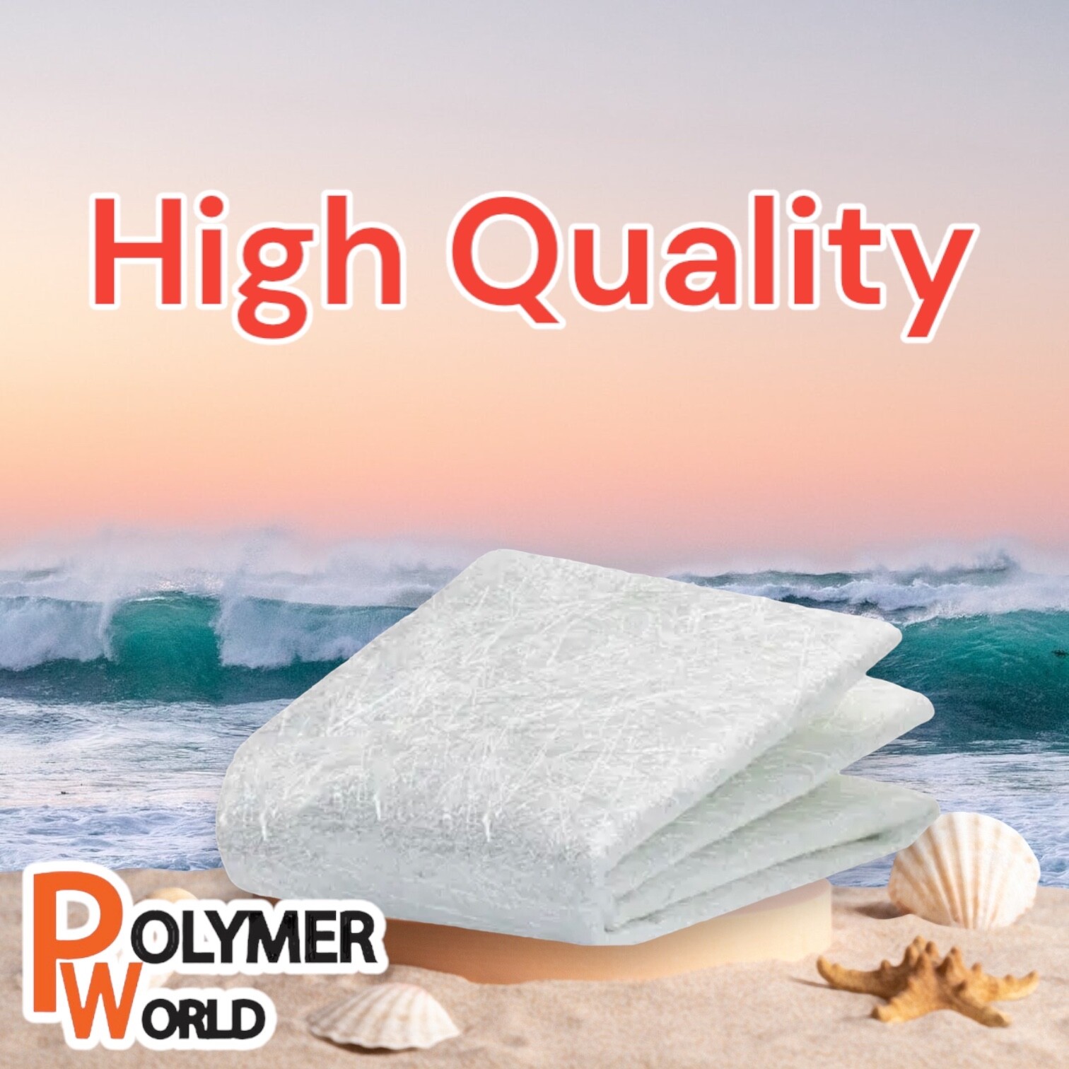 Polymer World Fiberglass 1.5X50X3 Yard Chopped Strand Mat for Boat, Automobiles