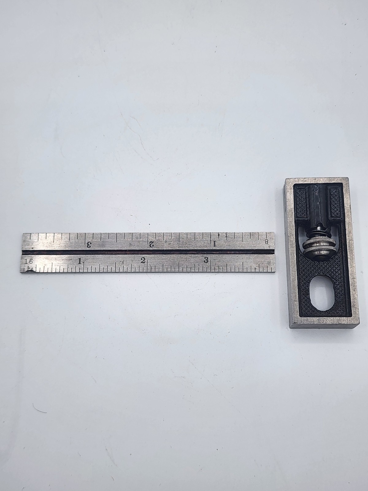 Vintage L.S. Starrett 4R 4″ Metal Machinist Square