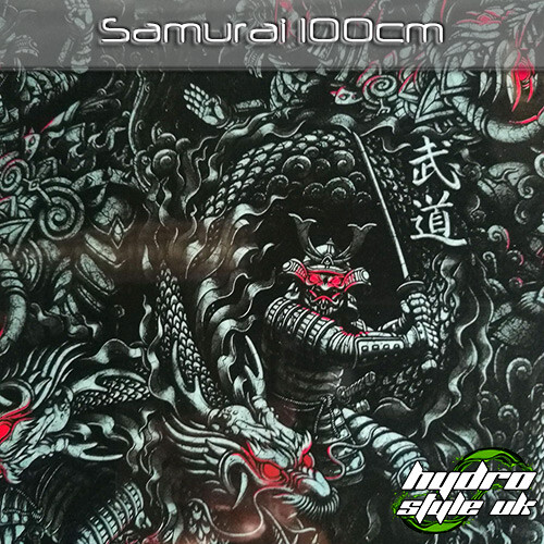 ROLLED – SAMURAI 100cm Hydrographics Film Hydro Dip Transfer Graphic Print