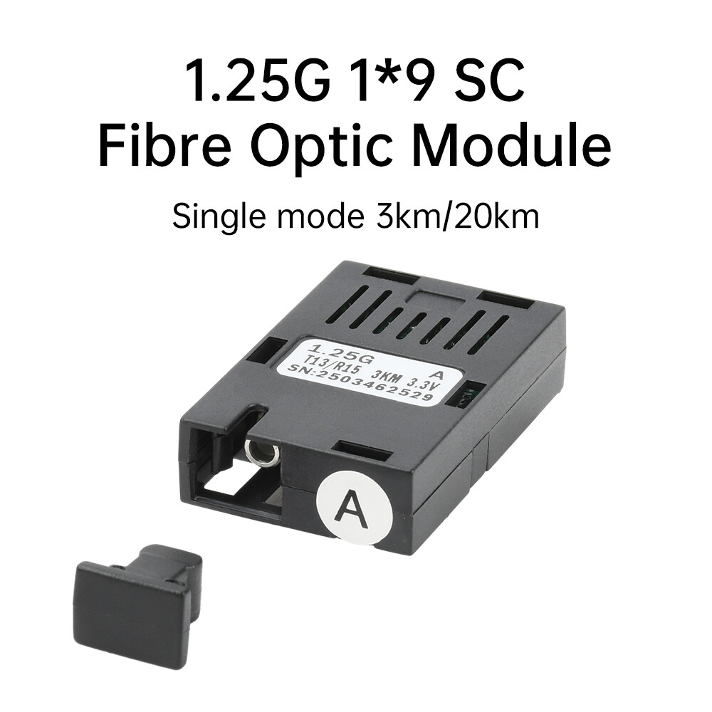 1.25G Fiber Optical Module 1310/1550nm 3/20KM Single-Mode SC Transmitter Receive
