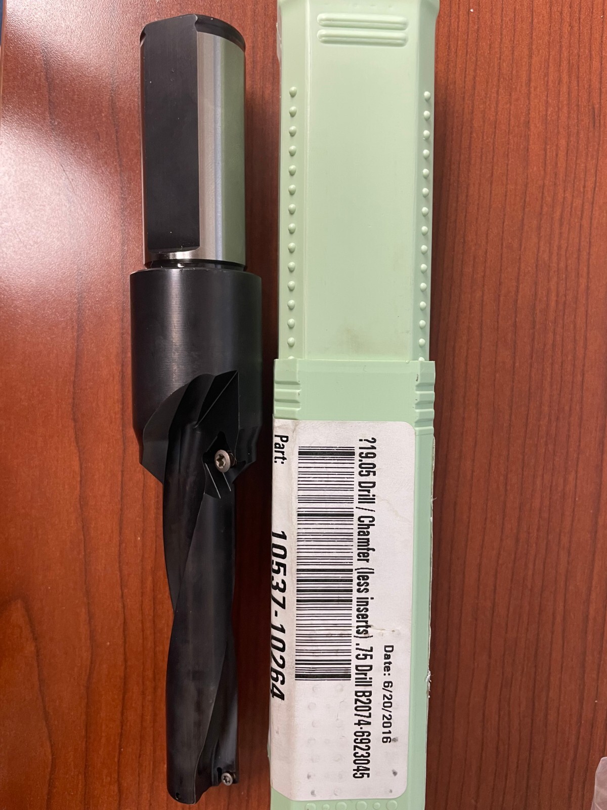 WALTER 19.05MM DRILL/CHAMFER (LESS INSERTS) .75 DRILL B2074-6923045