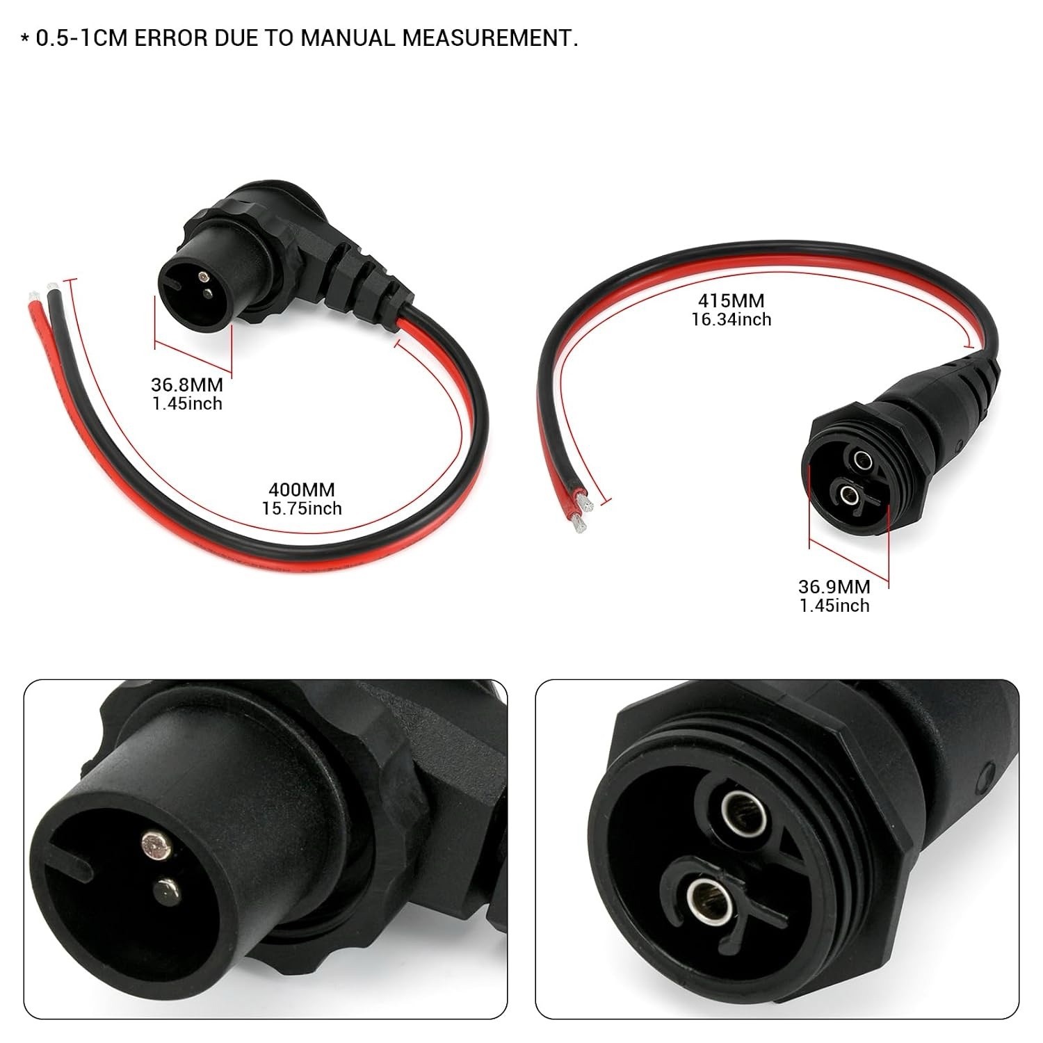 MKR-27 60 AMP Circuit Breaker 1865115 MKR-28 Trolling Motor Plug and Recepta…