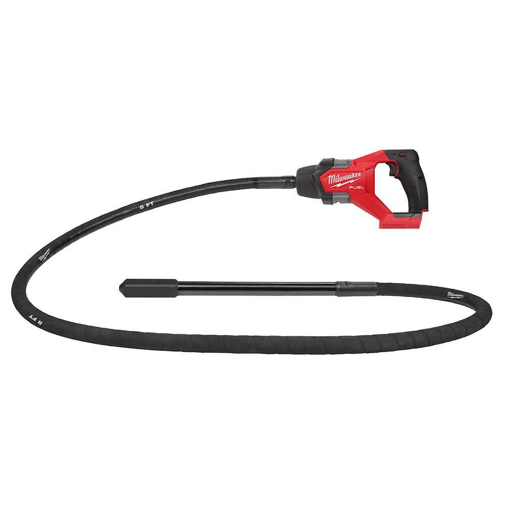 Milwaukee M18 Fuel 8′ Concrete Pencil Vibrator (Bare Tool)