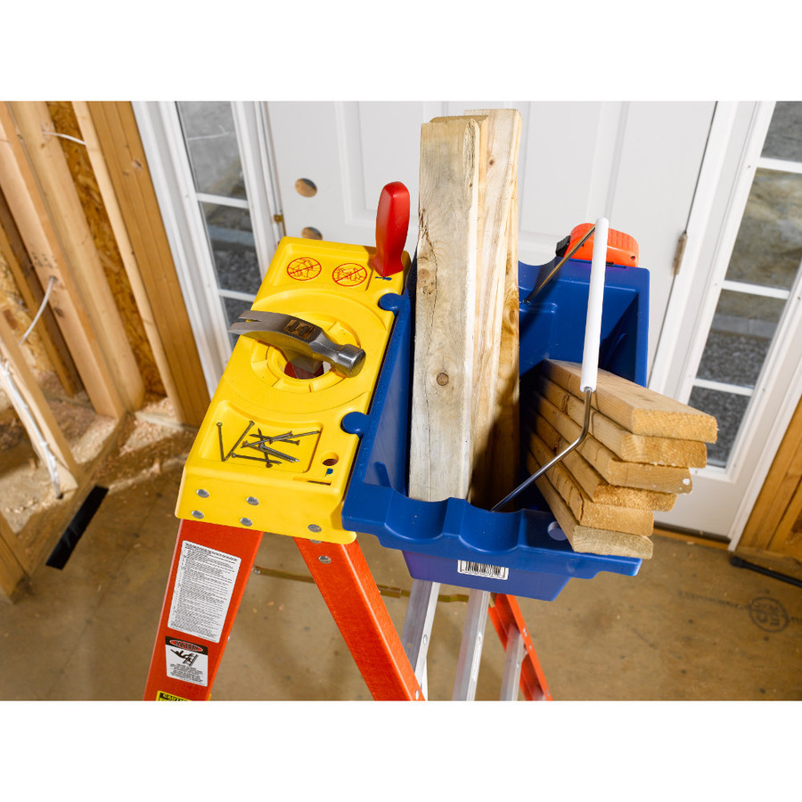 14.75-in x 9.75″ Werner Step-Ladder Storage Supply Holder Bin Bucket Attachment