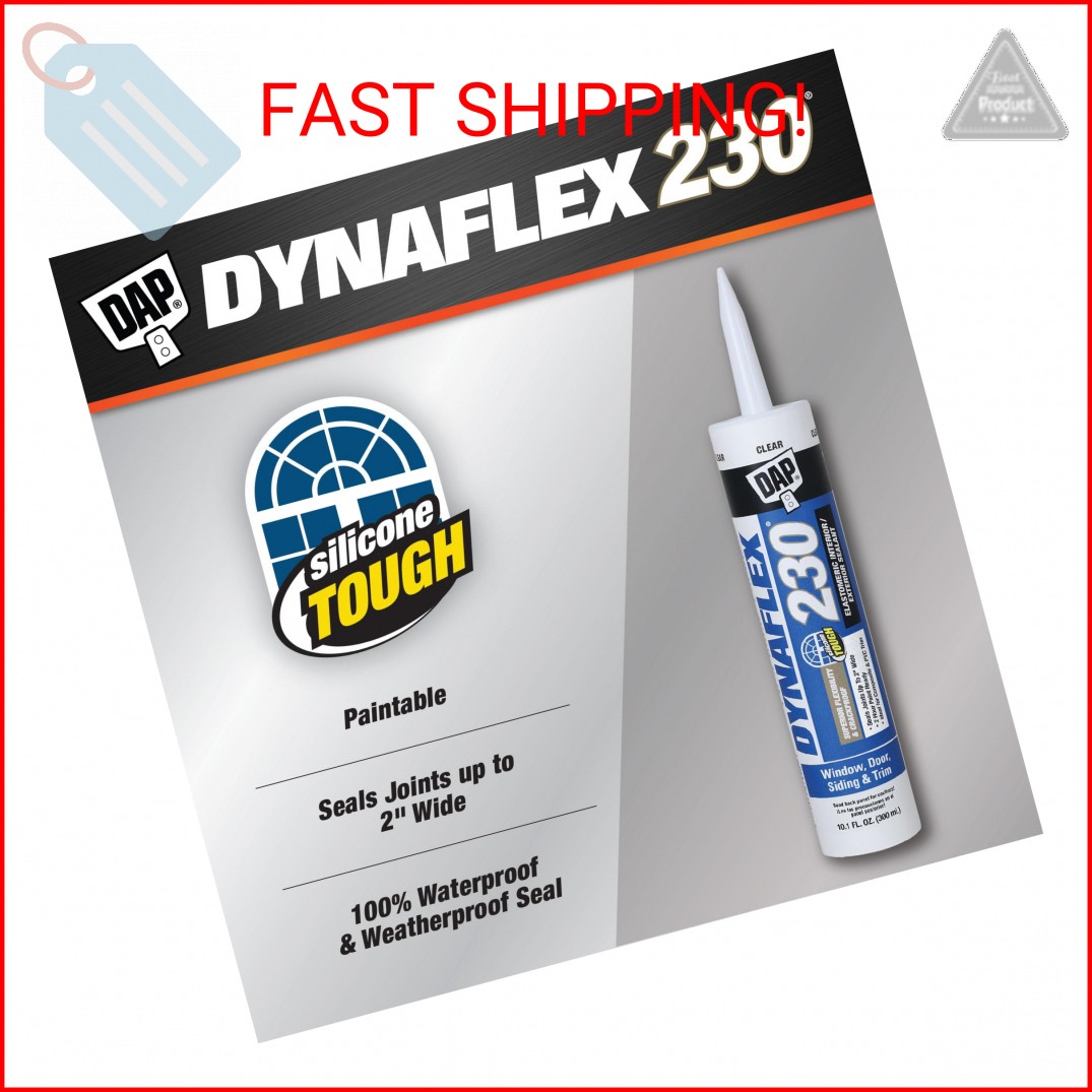 DAP® DYNAFLEX 230 ELASTOMERIC SEALANT, CLEAR