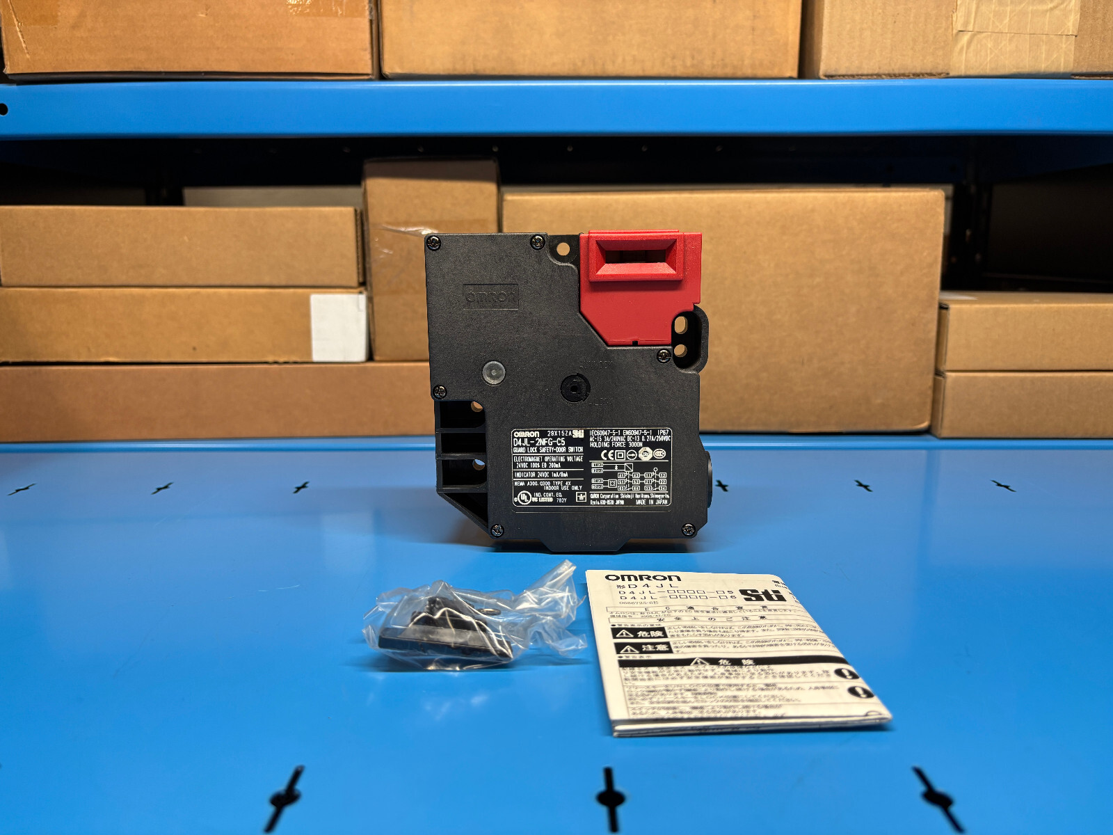 Omron D4JL-2NFG-C5 Safety Door Switch Sensor – NEW IN BOX