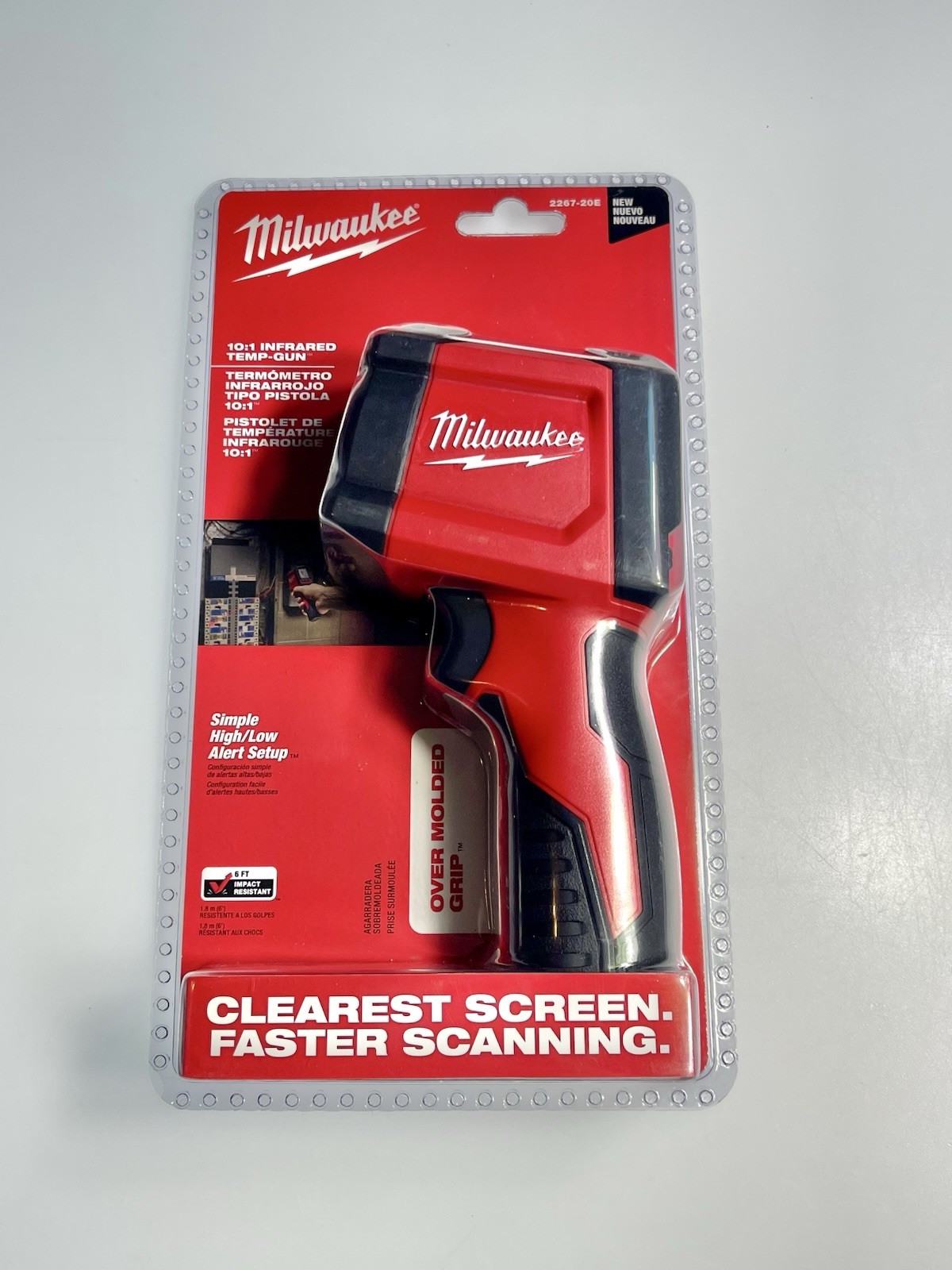 Milwaukee 10:1 Infrared Temperature Gun 2267-20E