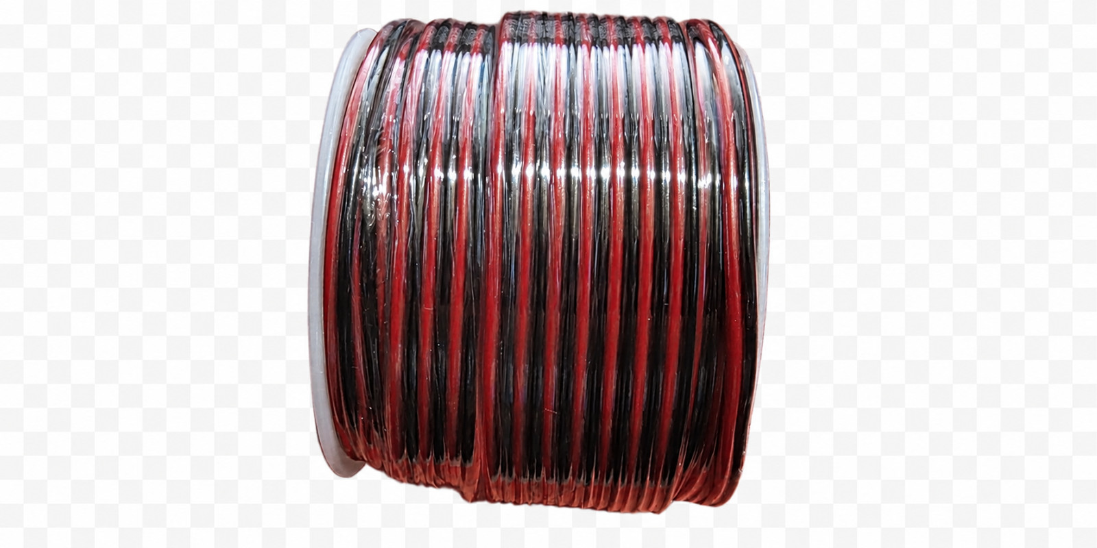 Powerwerx 24 AWG Red Black Bonded Zip Cord 100 ft Wire-RB-24-100