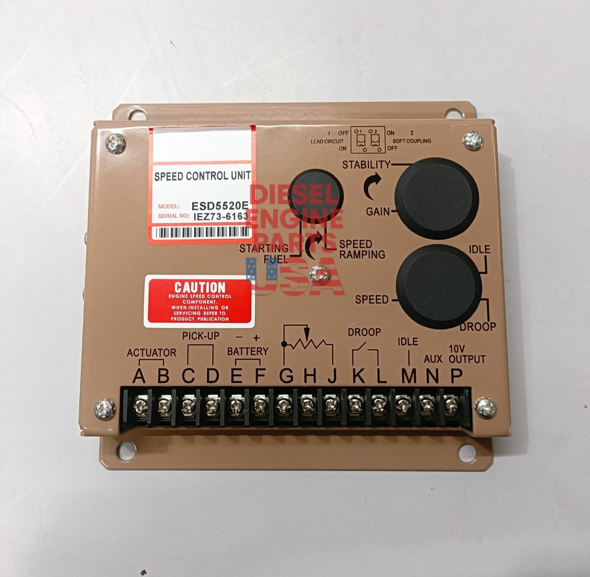 New ESD5520E Engine Speed Controller Governor Generator