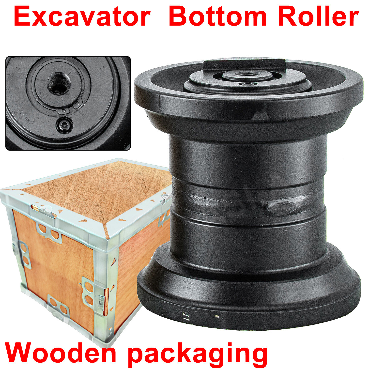 Track Bottom Roller For Yanmar VIO50 Excavator Heavy Duty.