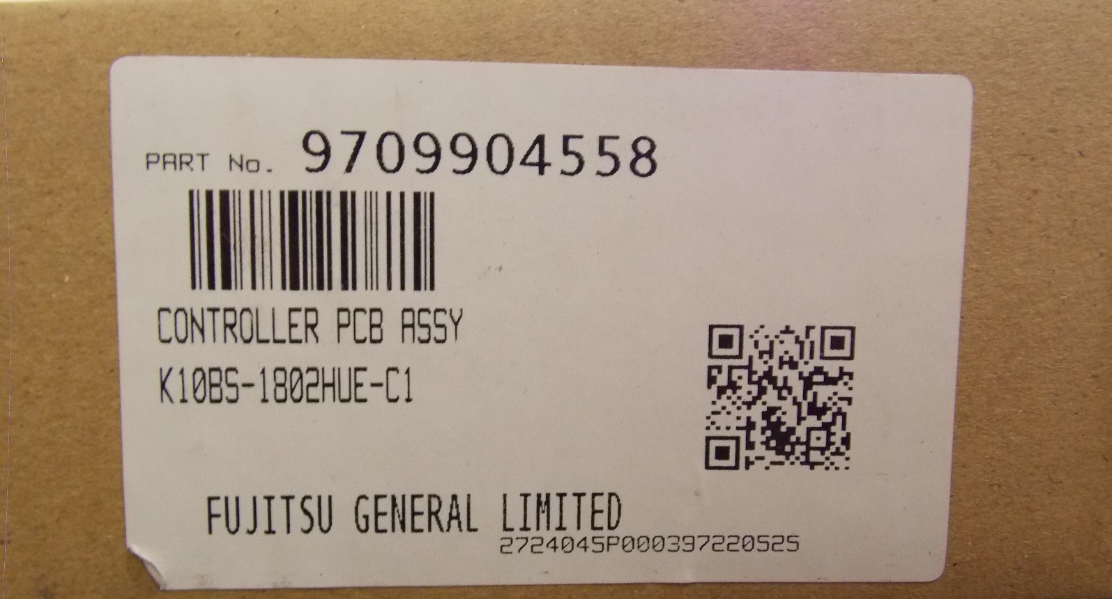 FUJITSU 9709904558 CONTROL PCB ASSY HY