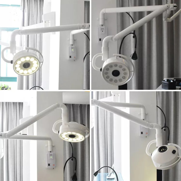 180 Rotation 36W LED Wall Hanging Surgical Examination Light Shadowless Lamp Vet